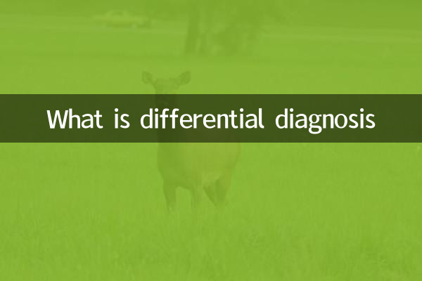 विभेदक निदान क्या है