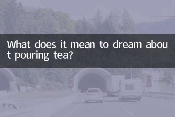 ¿Qué significa soñar con servir té?