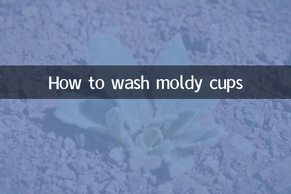 カビの生えたカップの洗い方