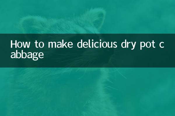 Cómo hacer un delicioso repollo seco