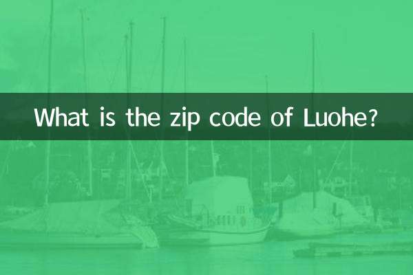 کد پستی Luohe چیست؟