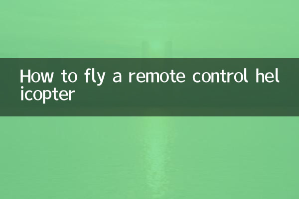 Come far volare un elicottero a telecomando