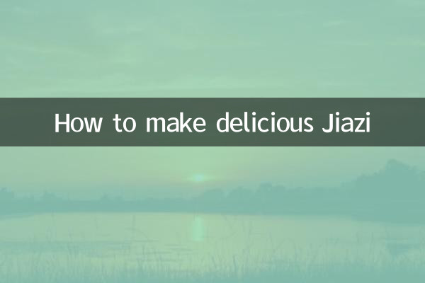Cómo hacer un delicioso Jiazi