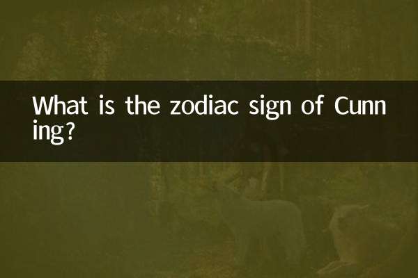 What is the zodiac sign of Cunning?