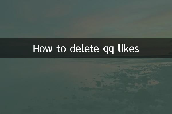 Come eliminare i Mi piace qq