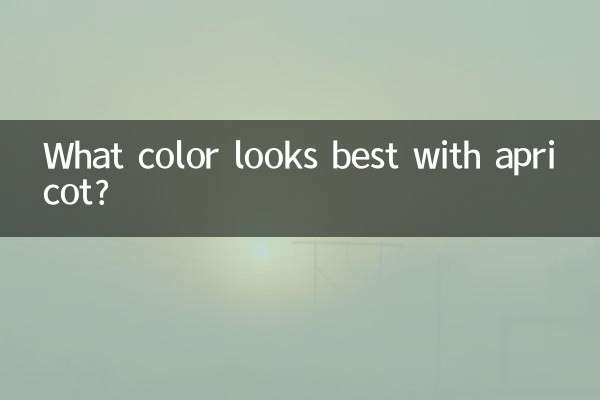 杏色配什麼顏色最好看