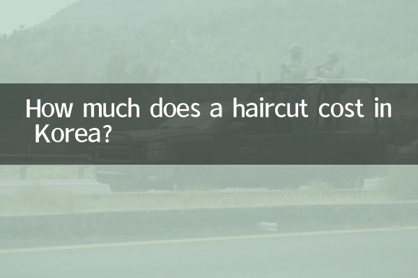 Quanto custa um corte de cabelo na Coreia?