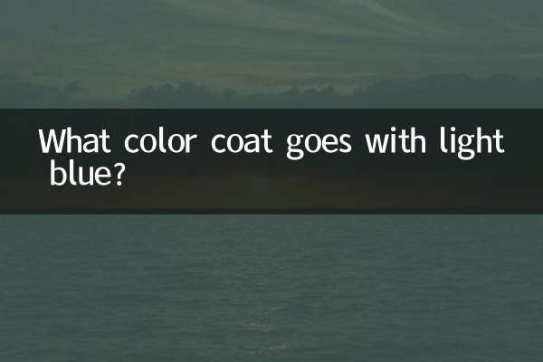 淺藍色配什麼顏色外套