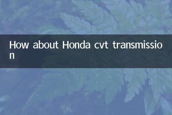 How about Honda cvt transmission
