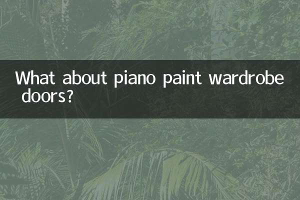 در مورد درهای کمد رنگ پیانو چطور؟