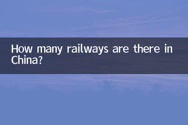 中国には鉄道が何本ありますか?