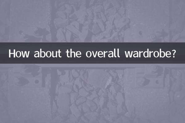 समग्र अलमारी के बारे में क्या ख्याल है?