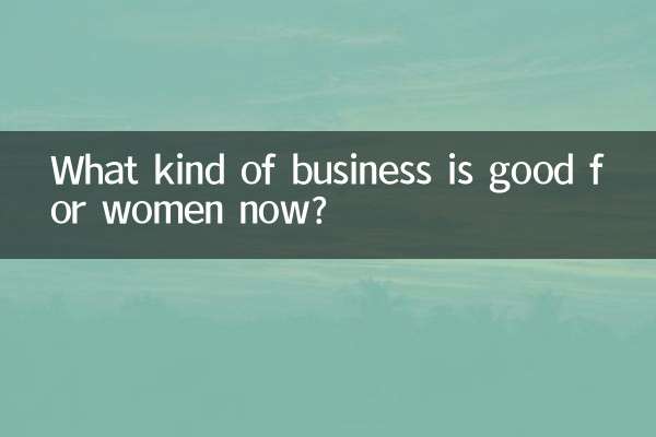 What kind of business is good for women now?