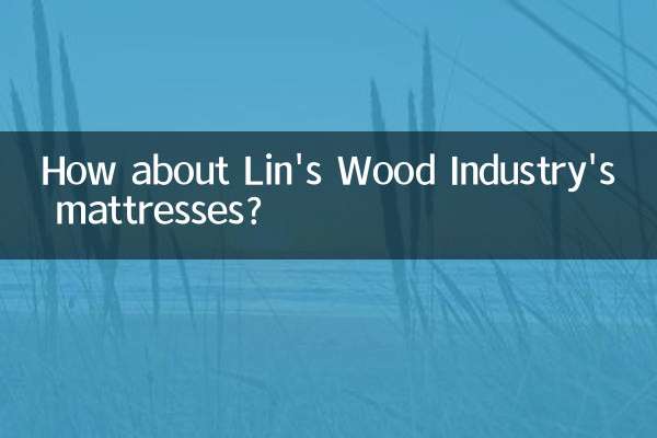 Как насчет матрасов Lin's Wood Industry?