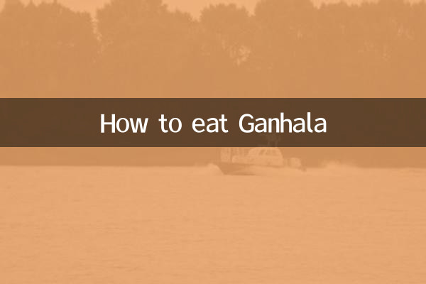 چگونه گانهالا بخوریم