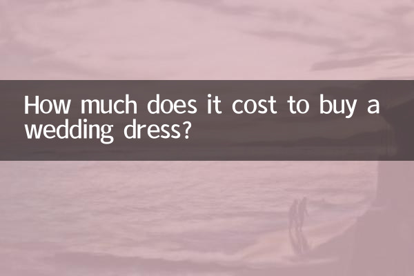 Quanto costa acquistare un abito da sposa?