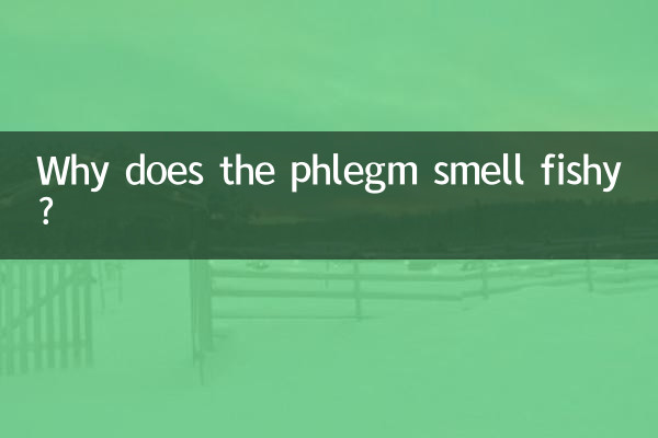 لماذا رائحة البلغم مريب؟