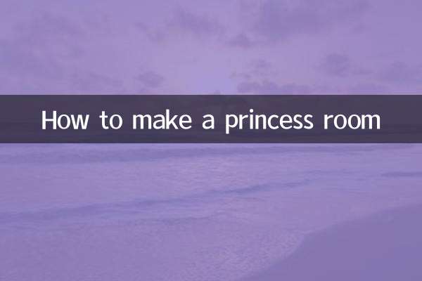 কিভাবে একটি রাজকুমারী রুম করা