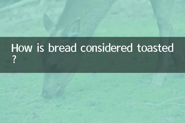 Comment le pain est-il considéré comme grillé ?
