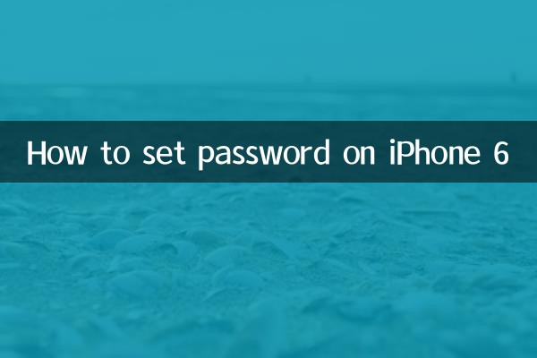 Como definir a senha no iPhone 6