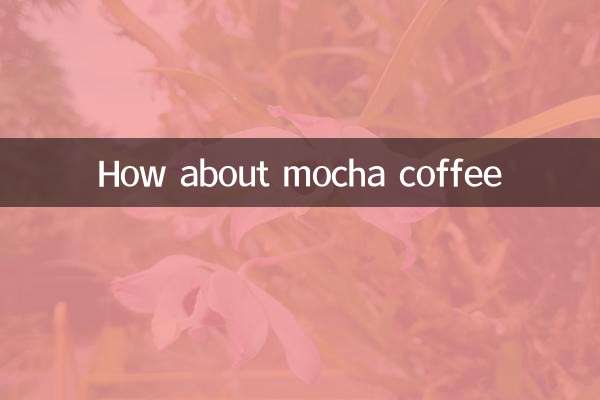 ماذا عن قهوة موكا