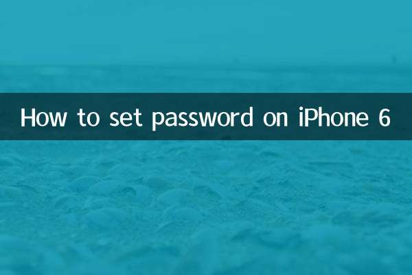 Come impostare la password su iPhone 6