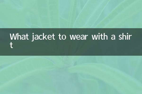 शर्ट के साथ कौन सा जैकेट पहनना है