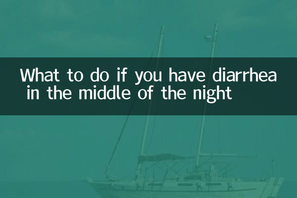 Que faire si vous avez la diarrhée au milieu de la nuit