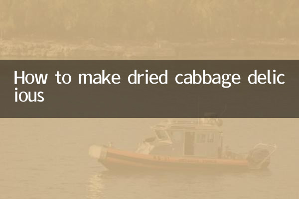 How to make dried cabbage delicious