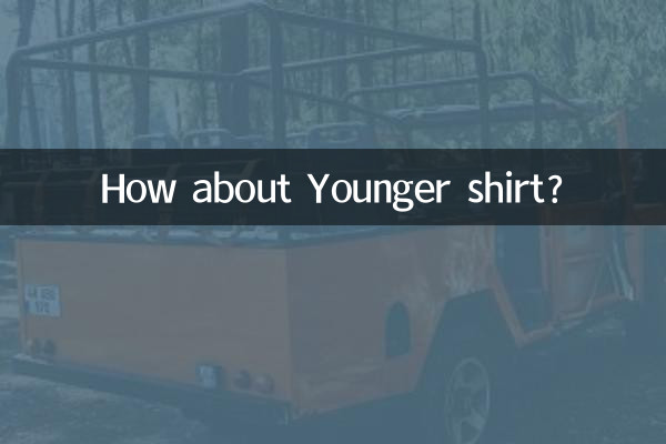 Que diriez-vous d’une chemise plus jeune ?