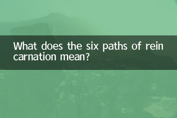 ¿Qué significan los seis caminos de la reencarnación?