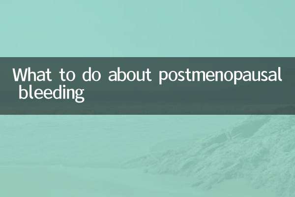 Was tun bei postmenopausalen Blutungen?