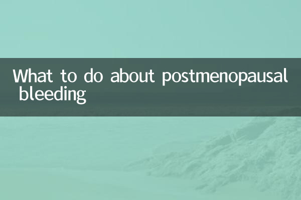 Was tun bei postmenopausalen Blutungen?