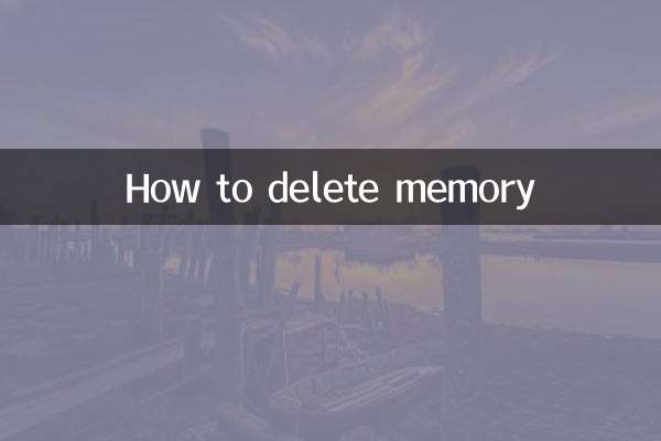 Cómo borrar la memoria