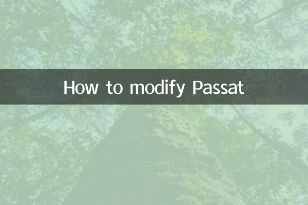 نحوه اصلاح Passat