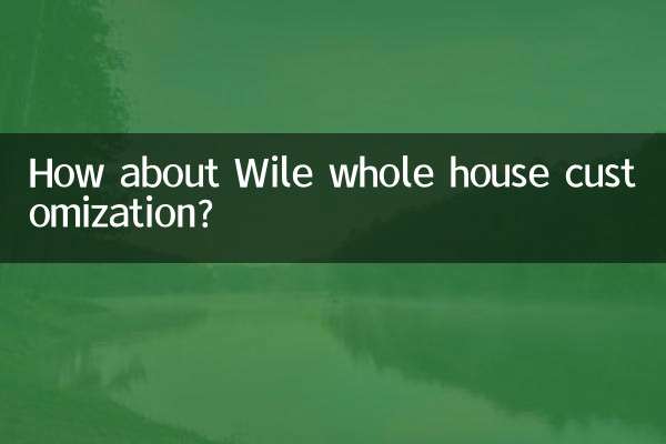 پورے گھر کی تخصیص کے بارے میں کیا خیال ہے؟