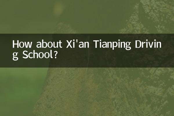 در مورد مدرسه رانندگی Xian Tianping چطور؟
