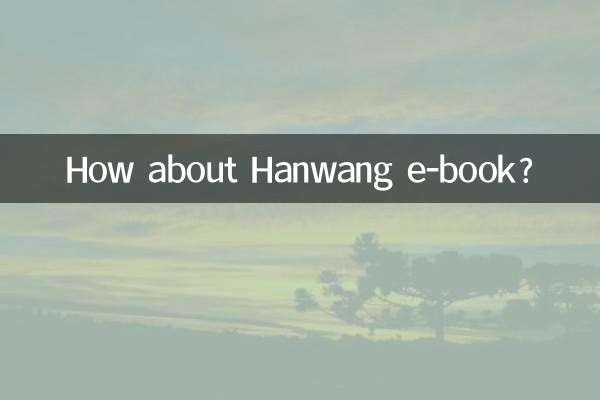 Wie wäre es mit einem Hanwang E-Book?