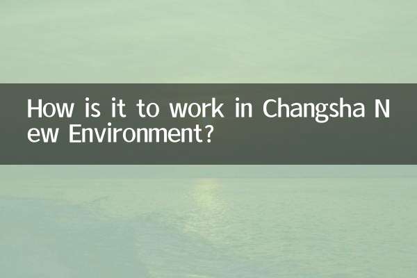 How is it to work in Changsha New Environment?