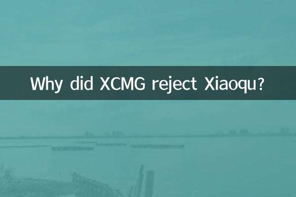 XCMG نے ژاؤک کو کیوں مسترد کیا؟