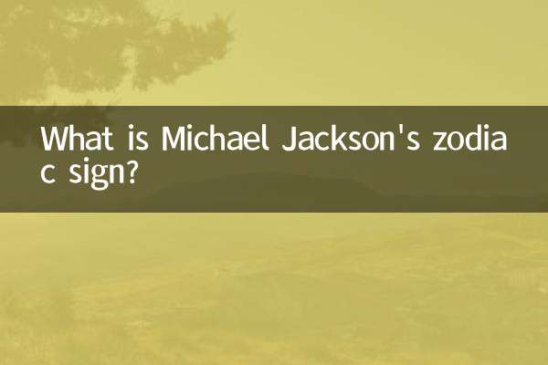 Qual é o signo do zodíaco de Michael Jackson?