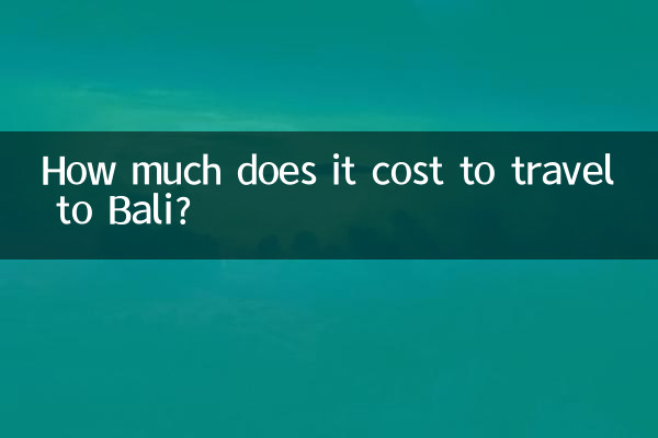 Сколько стоит поехать на Бали?