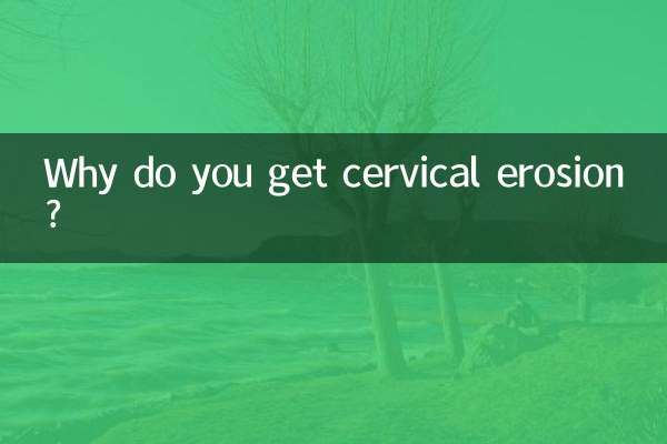 Warum bekommt man Gebärmutterhalserosion?