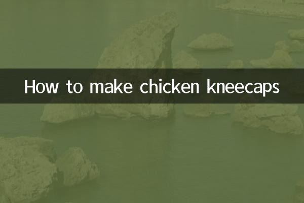 Wie man Hähnchen-Kniescheiben macht