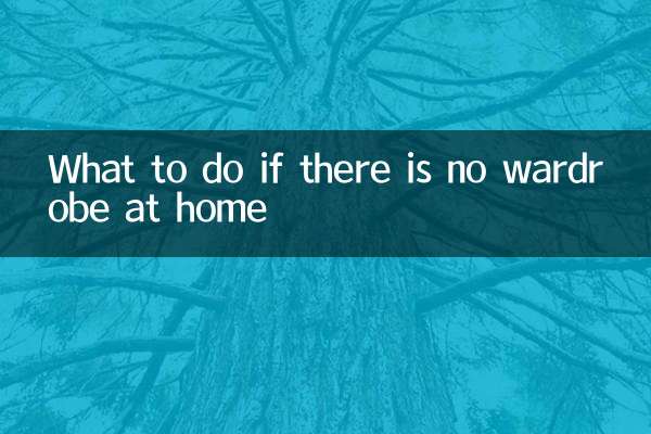 家裡沒有衣櫃怎麼辦