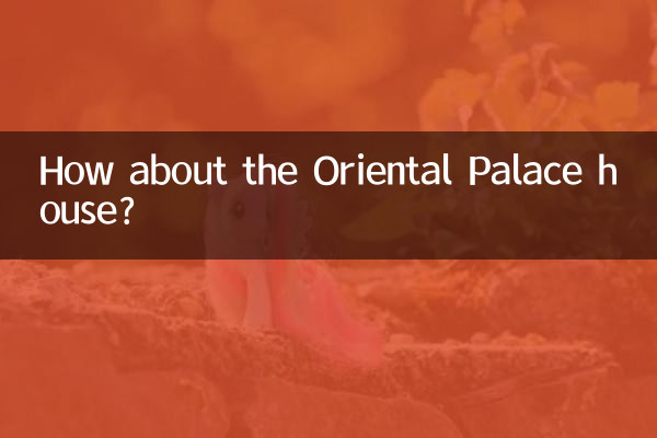 ¿Qué tal la casa del Palacio Oriental?