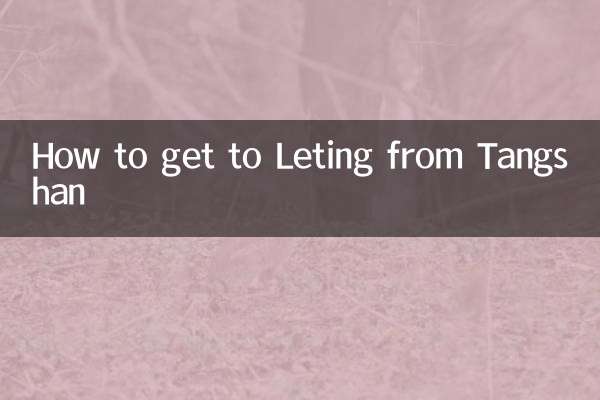 Wie kommt man von Tangshan nach Leting?