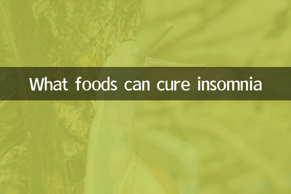 Quais alimentos podem curar a insônia