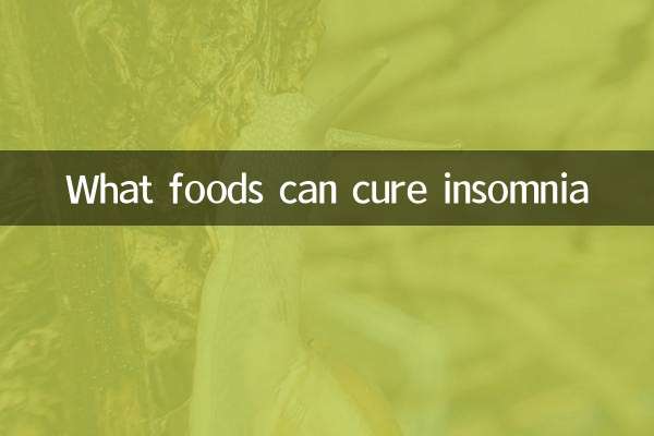 Quais alimentos podem curar a insônia