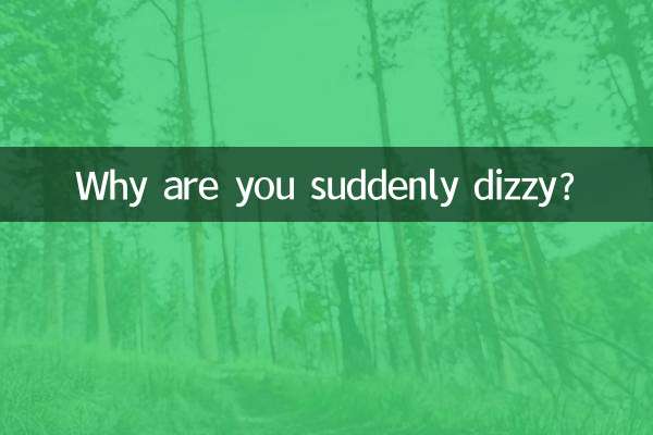 ¿Por qué te mareas de repente?